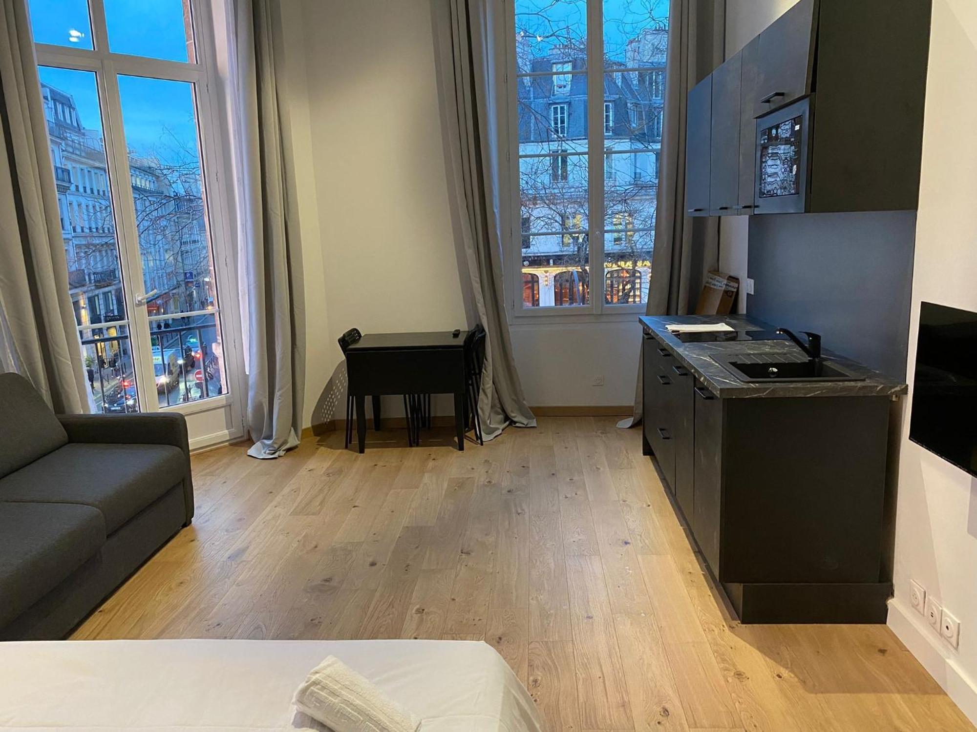 Studio Grand Rex Apartment Paris Bagian luar foto